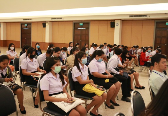 ภาพกิจกรรม คณะวิทยาศาสตร์และเทคโนโลยี เข้าร่วม โครงการนำเสนอนวัตกรรมหรือแนวปฏิบัติที่ดี ระดับชาติ ครั้งที่ 1