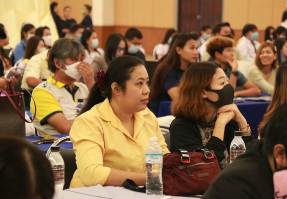 ภาพกิจกรรม คณะวิทยาศาสตร์และเทคโนโลยี เข้าร่วม โครงการนำเสนอนวัตกรรมหรือแนวปฏิบัติที่ดี ระดับชาติ ครั้งที่ 1