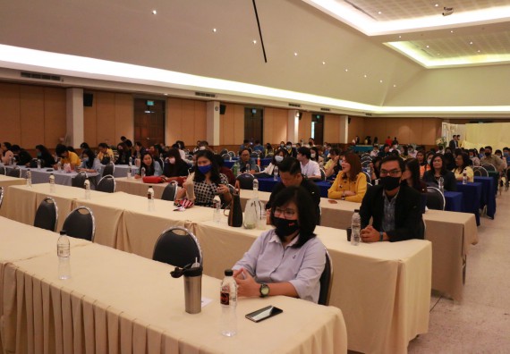 ภาพกิจกรรม คณะวิทยาศาสตร์และเทคโนโลยี เข้าร่วม โครงการนำเสนอนวัตกรรมหรือแนวปฏิบัติที่ดี ระดับชาติ ครั้งที่ 1