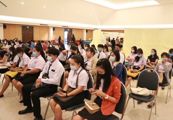 ภาพกิจกรรม คณะวิทยาศาสตร์และเทคโนโลยี เข้าร่วม โครงการนำเสนอนวัตกรรมหรือแนวปฏิบัติที่ดี ระดับชาติ ครั้งที่ 1