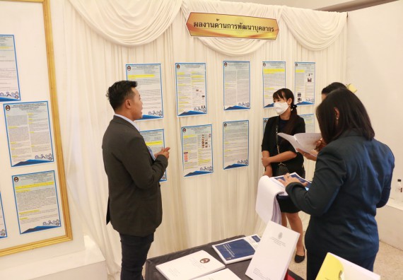 ภาพกิจกรรม คณะวิทยาศาสตร์และเทคโนโลยี เข้าร่วม โครงการนำเสนอนวัตกรรมหรือแนวปฏิบัติที่ดี ระดับชาติ ครั้งที่ 1
