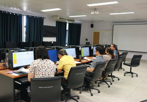 ภาพกิจกรรม คณะวิทยาศาสตร์และเทคโนโลยี จัดประชุมประเมินประสิทธิภาพและประสิทธิผลการปฏิบัติราชการ ครั้งที่ 2 ประจำปีงบประมาณ 2563