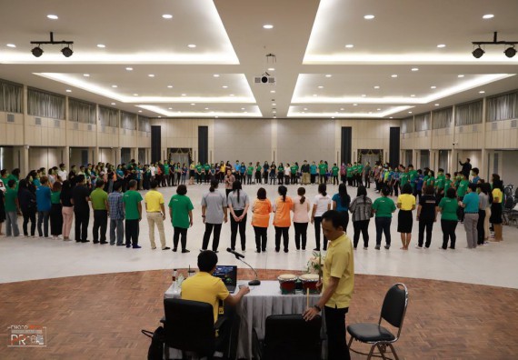 ภาพกิจกรรม คณะวิทยาศาสตร์และเทคโนโลยี เข้าร่วม โครงการพัฒนาสมรรถนะบุคลากรสายสนับสนุน “พนักงานยุคใหม่ ใส่ใจบริการ สร้างสรรค์ผลงานบริการที่เป็นเลิศ” ประจำปีงบประมาณ 2563