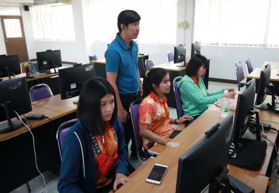 ภาพกิจกรรม โปรแกรมวิชาวิทยาการคอมพิวเตอร์ จัดอบรมเชิงปฏิบัติการการสร้าง Chatbot ด้วย Chatfuel