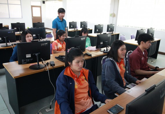 ภาพกิจกรรม โปรแกรมวิชาวิทยาการคอมพิวเตอร์ จัดอบรมเชิงปฏิบัติการการสร้าง Chatbot ด้วย Chatfuel