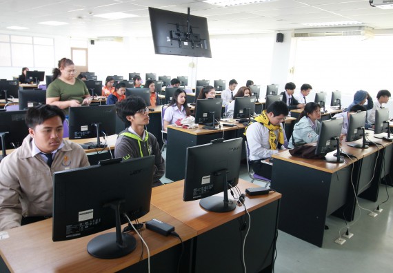 ภาพกิจกรรม โปรแกรมวิชาวิทยาการคอมพิวเตอร์ จัดอบรมเชิงปฏิบัติการการสร้าง Chatbot ด้วย Chatfuel