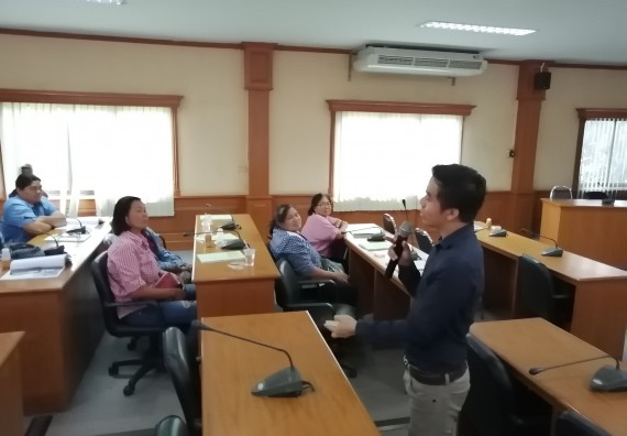 ภาพกิจกรรม โปรแกรมวิชาวิทยาศาสตร์และเทคโนโลยีการอาหาร จัดอบรมเชิงปฏิบัติการ เรื่อง การผลิตอาหารให้ปลอดภัย