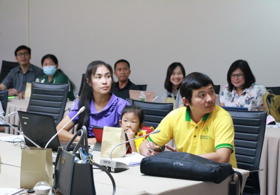 ภาพกิจกรรม คณะวิทยาศาสตร์และเทคโนโลยี จัดอบรมเชิงปฏิบัติการ การใช้ระบบจัดการหนังสือราชการและการลา (e-Office Automations)