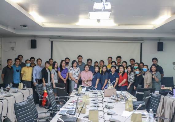 ภาพกิจกรรม คณะวิทยาศาสตร์และเทคโนโลยี จัดอบรมเชิงปฏิบัติการ การใช้ระบบจัดการหนังสือราชการและการลา (e-Office Automations)