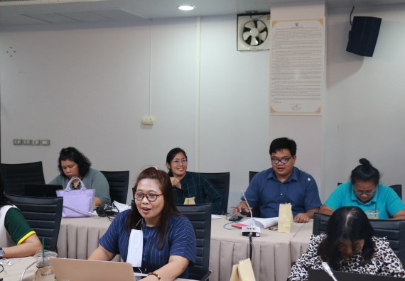 ภาพกิจกรรม คณะวิทยาศาสตร์และเทคโนโลยี จัดอบรมเชิงปฏิบัติการ การใช้ระบบจัดการหนังสือราชการและการลา (e-Office Automations)