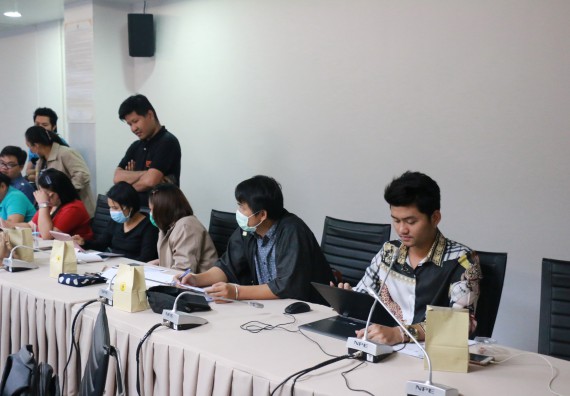 ภาพกิจกรรม คณะวิทยาศาสตร์และเทคโนโลยี จัดอบรมเชิงปฏิบัติการ การใช้ระบบจัดการหนังสือราชการและการลา (e-Office Automations)