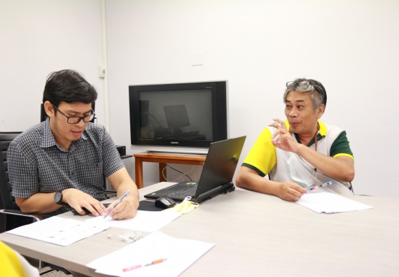 ภาพกิจกรรม คณะวิทยาศาสตร์และเทคโนโลยี จัดประชุม เรื่อง การจัดค่ายวิทยาศาสตร์โรงเรียนสาธิตฯ