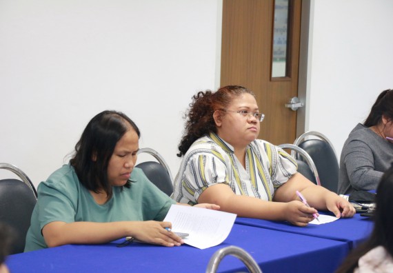 ภาพกิจกรรม คณะวิทยาศาสตร์และเทคโนโลยี จัดประชุมหารือการออกแนะแนวการศึกษา