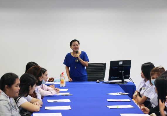 ภาพกิจกรรม ศูนย์ฝึกประสบการณ์วิชาชีพ คณะวิทยาศาสตร์และเทคโนโลยี จัดกิจกรรมสัมมนาก่อนฝึกประสบการณ์วิชาชีพให้กับนักศึกษา