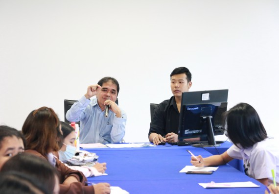 ภาพกิจกรรม ศูนย์ฝึกประสบการณ์วิชาชีพ คณะวิทยาศาสตร์และเทคโนโลยี จัดกิจกรรมสัมมนาก่อนฝึกประสบการณ์วิชาชีพให้กับนักศึกษา