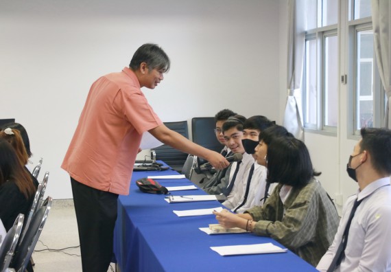 ภาพกิจกรรม ศูนย์ฝึกประสบการณ์วิชาชีพ คณะวิทยาศาสตร์และเทคโนโลยี จัดกิจกรรมสัมมนาก่อนฝึกประสบการณ์วิชาชีพให้กับนักศึกษา