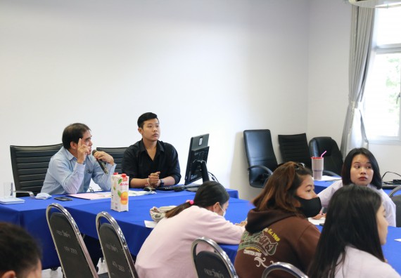 ภาพกิจกรรม ศูนย์ฝึกประสบการณ์วิชาชีพ คณะวิทยาศาสตร์และเทคโนโลยี จัดกิจกรรมสัมมนาก่อนฝึกประสบการณ์วิชาชีพให้กับนักศึกษา
