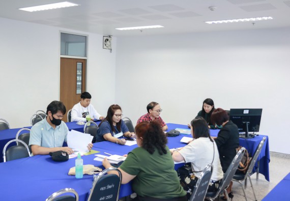 ภาพกิจกรรม คณะวิทยาศาสตร์และเทคโนโลยี จัดประชุม คัดเลือกบัณฑิตดีเด่น คณะวิทยาศาสตร์และเทคโนโลยี