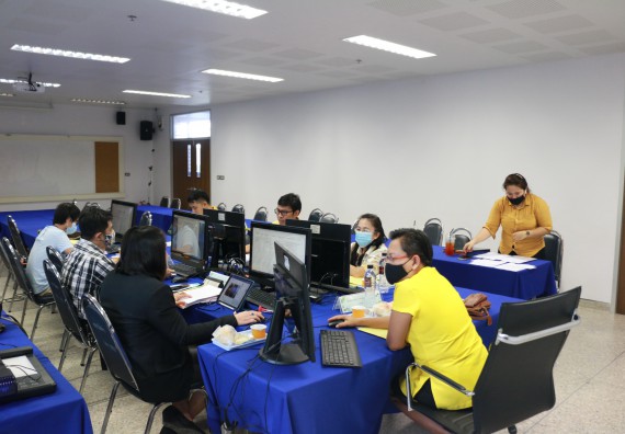 ภาพกิจกรรม คณะวิทยาศาสตร์และเทคโนโลยี จัดประชุมคณะกรรมการประจำคณะวิทยาศาสตร์และเทคโนโลยี ครั้งที่ 3/2563