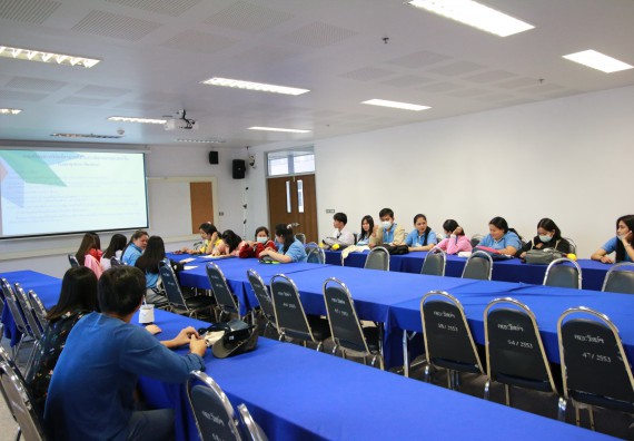 ภาพกิจกรรม  คณะวิทยาศาสตร์และเทคโนโลยี จัดกิจกรรมเสวนาเรื่อง ขั้นตอนการขอ ETHIC สำหรับนักวิจัยคณะวิทยาศาสตร์และเทคโนโลยี