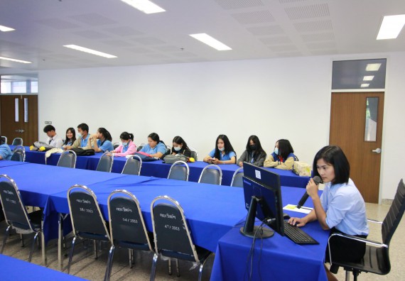 ภาพกิจกรรม  คณะวิทยาศาสตร์และเทคโนโลยี จัดกิจกรรมเสวนาเรื่อง ขั้นตอนการขอ ETHIC สำหรับนักวิจัยคณะวิทยาศาสตร์และเทคโนโลยี