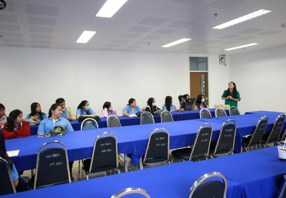 ภาพกิจกรรม  คณะวิทยาศาสตร์และเทคโนโลยี จัดกิจกรรมเสวนาเรื่อง ขั้นตอนการขอ ETHIC สำหรับนักวิจัยคณะวิทยาศาสตร์และเทคโนโลยี