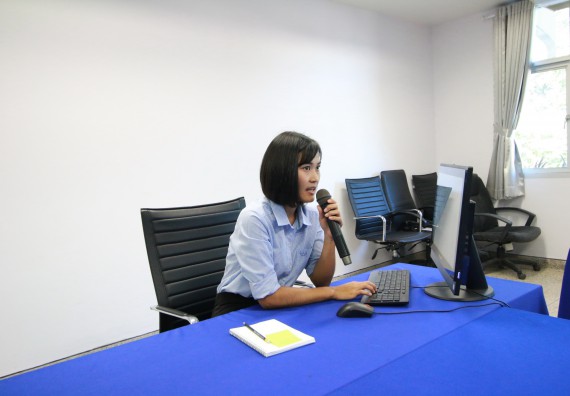 ภาพกิจกรรม  คณะวิทยาศาสตร์และเทคโนโลยี จัดกิจกรรมเสวนาเรื่อง ขั้นตอนการขอ ETHIC สำหรับนักวิจัยคณะวิทยาศาสตร์และเทคโนโลยี