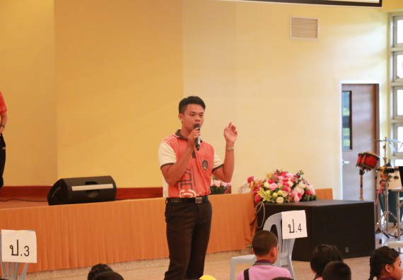 ภาพกิจกรรม คณะวิทยาศาสตร์และเทคโนโลยี จัดค่ายวิทยาศาสตร์โรงเรียนสาธิต (ภายใต้ความร่วมมือระหว่าง สำนักงานเขตพื้นที่การศึกษากำแพงเพชร เขต 1 กับมหาวิทยาลัยราชภัฏกำแพงเพชร) ระดับประถมศึกษาปีที่ 1-6