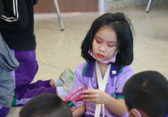 ภาพกิจกรรม คณะวิทยาศาสตร์และเทคโนโลยี จัดค่ายวิทยาศาสตร์โรงเรียนสาธิต (ภายใต้ความร่วมมือระหว่าง สำนักงานเขตพื้นที่การศึกษากำแพงเพชร เขต 1 กับมหาวิทยาลัยราชภัฏกำแพงเพชร) ระดับประถมศึกษาปีที่ 1-6