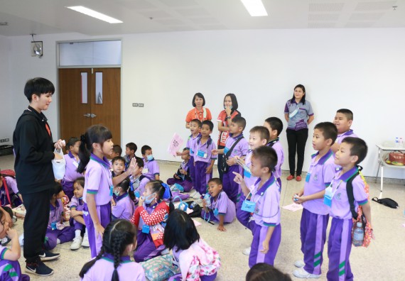 ภาพกิจกรรม คณะวิทยาศาสตร์และเทคโนโลยี จัดค่ายวิทยาศาสตร์โรงเรียนสาธิต (ภายใต้ความร่วมมือระหว่าง สำนักงานเขตพื้นที่การศึกษากำแพงเพชร เขต 1 กับมหาวิทยาลัยราชภัฏกำแพงเพชร) ระดับประถมศึกษาปีที่ 1-6