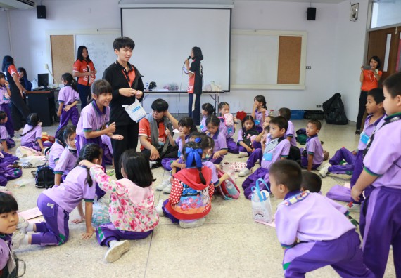 ภาพกิจกรรม คณะวิทยาศาสตร์และเทคโนโลยี จัดค่ายวิทยาศาสตร์โรงเรียนสาธิต (ภายใต้ความร่วมมือระหว่าง สำนักงานเขตพื้นที่การศึกษากำแพงเพชร เขต 1 กับมหาวิทยาลัยราชภัฏกำแพงเพชร) ระดับประถมศึกษาปีที่ 1-6