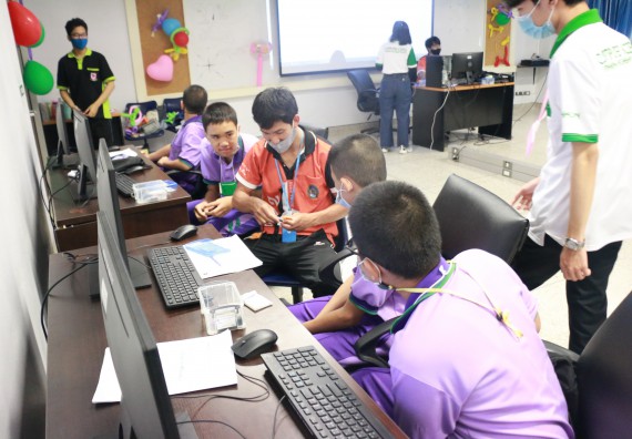 ภาพกิจกรรม คณะวิทยาศาสตร์และเทคโนโลยี จัดค่ายวิทยาศาสตร์โรงเรียนสาธิต (ภายใต้ความร่วมมือระหว่าง สำนักงานเขตพื้นที่การศึกษากำแพงเพชร เขต 1 กับมหาวิทยาลัยราชภัฏกำแพงเพชร) ระดับประถมศึกษาปีที่ 1-6