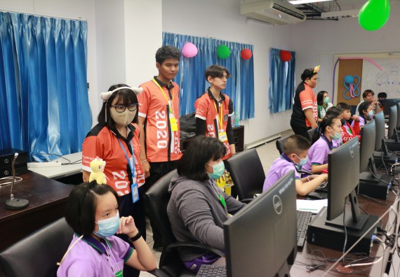 ภาพกิจกรรม คณะวิทยาศาสตร์และเทคโนโลยี จัดค่ายวิทยาศาสตร์โรงเรียนสาธิต (ภายใต้ความร่วมมือระหว่าง สำนักงานเขตพื้นที่การศึกษากำแพงเพชร เขต 1 กับมหาวิทยาลัยราชภัฏกำแพงเพชร) ระดับประถมศึกษาปีที่ 1-6