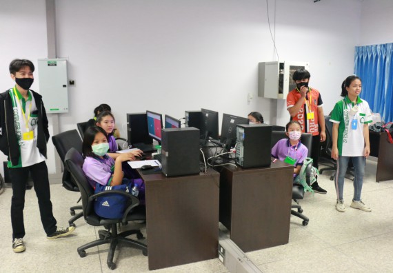 ภาพกิจกรรม คณะวิทยาศาสตร์และเทคโนโลยี จัดค่ายวิทยาศาสตร์โรงเรียนสาธิต (ภายใต้ความร่วมมือระหว่าง สำนักงานเขตพื้นที่การศึกษากำแพงเพชร เขต 1 กับมหาวิทยาลัยราชภัฏกำแพงเพชร) ระดับประถมศึกษาปีที่ 1-6