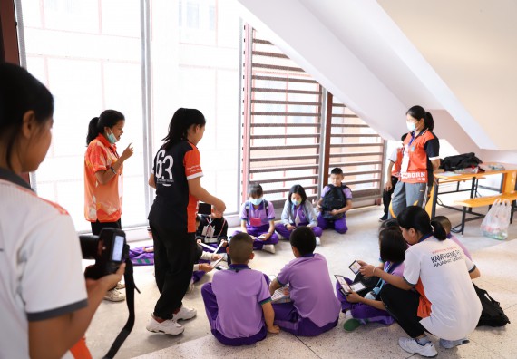 ภาพกิจกรรม คณะวิทยาศาสตร์และเทคโนโลยี จัดค่ายวิทยาศาสตร์โรงเรียนสาธิต (ภายใต้ความร่วมมือระหว่าง สำนักงานเขตพื้นที่การศึกษากำแพงเพชร เขต 1 กับมหาวิทยาลัยราชภัฏกำแพงเพชร) ระดับประถมศึกษาปีที่ 1-6