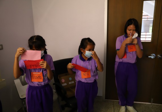 ภาพกิจกรรม คณะวิทยาศาสตร์และเทคโนโลยี จัดค่ายวิทยาศาสตร์โรงเรียนสาธิต (ภายใต้ความร่วมมือระหว่าง สำนักงานเขตพื้นที่การศึกษากำแพงเพชร เขต 1 กับมหาวิทยาลัยราชภัฏกำแพงเพชร) ระดับประถมศึกษาปีที่ 1-6