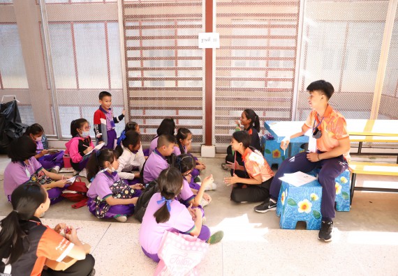 ภาพกิจกรรม คณะวิทยาศาสตร์และเทคโนโลยี จัดค่ายวิทยาศาสตร์โรงเรียนสาธิต (ภายใต้ความร่วมมือระหว่าง สำนักงานเขตพื้นที่การศึกษากำแพงเพชร เขต 1 กับมหาวิทยาลัยราชภัฏกำแพงเพชร) ระดับประถมศึกษาปีที่ 1-6