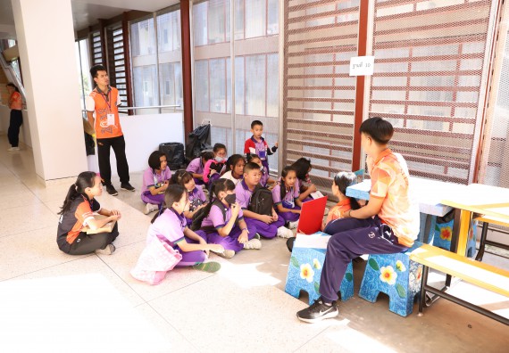 ภาพกิจกรรม คณะวิทยาศาสตร์และเทคโนโลยี จัดค่ายวิทยาศาสตร์โรงเรียนสาธิต (ภายใต้ความร่วมมือระหว่าง สำนักงานเขตพื้นที่การศึกษากำแพงเพชร เขต 1 กับมหาวิทยาลัยราชภัฏกำแพงเพชร) ระดับประถมศึกษาปีที่ 1-6