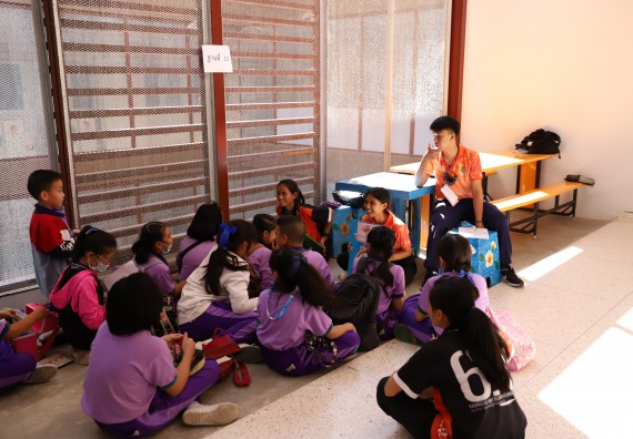 ภาพกิจกรรม คณะวิทยาศาสตร์และเทคโนโลยี จัดค่ายวิทยาศาสตร์โรงเรียนสาธิต (ภายใต้ความร่วมมือระหว่าง สำนักงานเขตพื้นที่การศึกษากำแพงเพชร เขต 1 กับมหาวิทยาลัยราชภัฏกำแพงเพชร) ระดับประถมศึกษาปีที่ 1-6