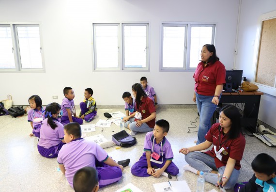 ภาพกิจกรรม คณะวิทยาศาสตร์และเทคโนโลยี จัดค่ายวิทยาศาสตร์โรงเรียนสาธิต (ภายใต้ความร่วมมือระหว่าง สำนักงานเขตพื้นที่การศึกษากำแพงเพชร เขต 1 กับมหาวิทยาลัยราชภัฏกำแพงเพชร) ระดับประถมศึกษาปีที่ 1-6