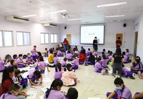 ภาพกิจกรรม คณะวิทยาศาสตร์และเทคโนโลยี จัดค่ายวิทยาศาสตร์โรงเรียนสาธิต (ภายใต้ความร่วมมือระหว่าง สำนักงานเขตพื้นที่การศึกษากำแพงเพชร เขต 1 กับมหาวิทยาลัยราชภัฏกำแพงเพชร) ระดับประถมศึกษาปีที่ 1-6