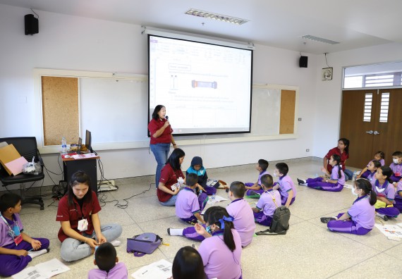 ภาพกิจกรรม คณะวิทยาศาสตร์และเทคโนโลยี จัดค่ายวิทยาศาสตร์โรงเรียนสาธิต (ภายใต้ความร่วมมือระหว่าง สำนักงานเขตพื้นที่การศึกษากำแพงเพชร เขต 1 กับมหาวิทยาลัยราชภัฏกำแพงเพชร) ระดับประถมศึกษาปีที่ 1-6