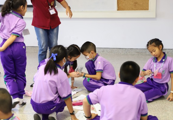 ภาพกิจกรรม คณะวิทยาศาสตร์และเทคโนโลยี จัดค่ายวิทยาศาสตร์โรงเรียนสาธิต (ภายใต้ความร่วมมือระหว่าง สำนักงานเขตพื้นที่การศึกษากำแพงเพชร เขต 1 กับมหาวิทยาลัยราชภัฏกำแพงเพชร) ระดับประถมศึกษาปีที่ 1-6