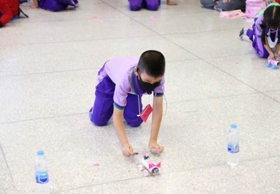 ภาพกิจกรรม คณะวิทยาศาสตร์และเทคโนโลยี จัดค่ายวิทยาศาสตร์โรงเรียนสาธิต (ภายใต้ความร่วมมือระหว่าง สำนักงานเขตพื้นที่การศึกษากำแพงเพชร เขต 1 กับมหาวิทยาลัยราชภัฏกำแพงเพชร) ระดับประถมศึกษาปีที่ 1-6