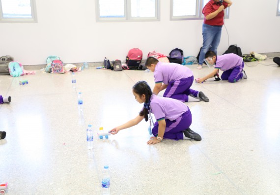 ภาพกิจกรรม คณะวิทยาศาสตร์และเทคโนโลยี จัดค่ายวิทยาศาสตร์โรงเรียนสาธิต (ภายใต้ความร่วมมือระหว่าง สำนักงานเขตพื้นที่การศึกษากำแพงเพชร เขต 1 กับมหาวิทยาลัยราชภัฏกำแพงเพชร) ระดับประถมศึกษาปีที่ 1-6