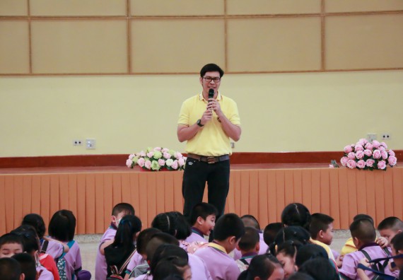 ภาพกิจกรรม คณะวิทยาศาสตร์และเทคโนโลยี จัดค่ายวิทยาศาสตร์โรงเรียนสาธิต (ภายใต้ความร่วมมือระหว่าง สำนักงานเขตพื้นที่การศึกษากำแพงเพชร เขต 1 กับมหาวิทยาลัยราชภัฏกำแพงเพชร) ระดับประถมศึกษาปีที่ 1-6