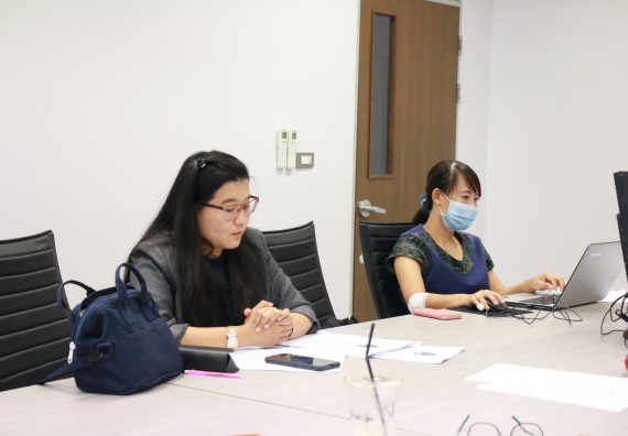 ภาพกิจกรรม  การพิจารณาทุนวิจัย ปี พ.ศ. 2564 (งบประมาณแผ่นดิน)