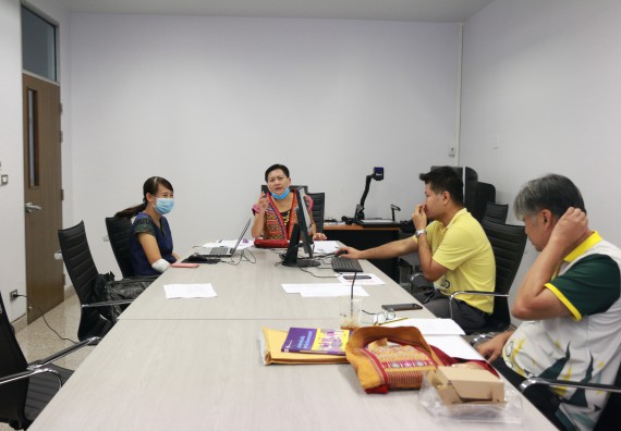 ภาพกิจกรรม  การพิจารณาทุนวิจัย ปี พ.ศ. 2564 (งบประมาณแผ่นดิน)