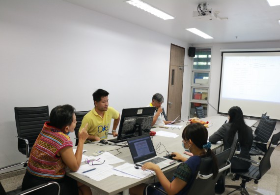 ภาพกิจกรรม  การพิจารณาทุนวิจัย ปี พ.ศ. 2564 (งบประมาณแผ่นดิน)