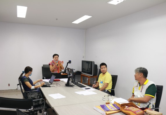 ภาพกิจกรรม  การพิจารณาทุนวิจัย ปี พ.ศ. 2564 (งบประมาณแผ่นดิน)